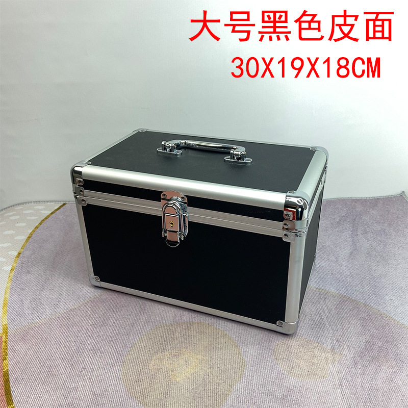 Caja de herramientas de técnico de baño de pies de doble capa, baño de pies, terapia de pedía, masaje de oído, salón de salud, caja de almacenamiento portátil, caja de reloj superior