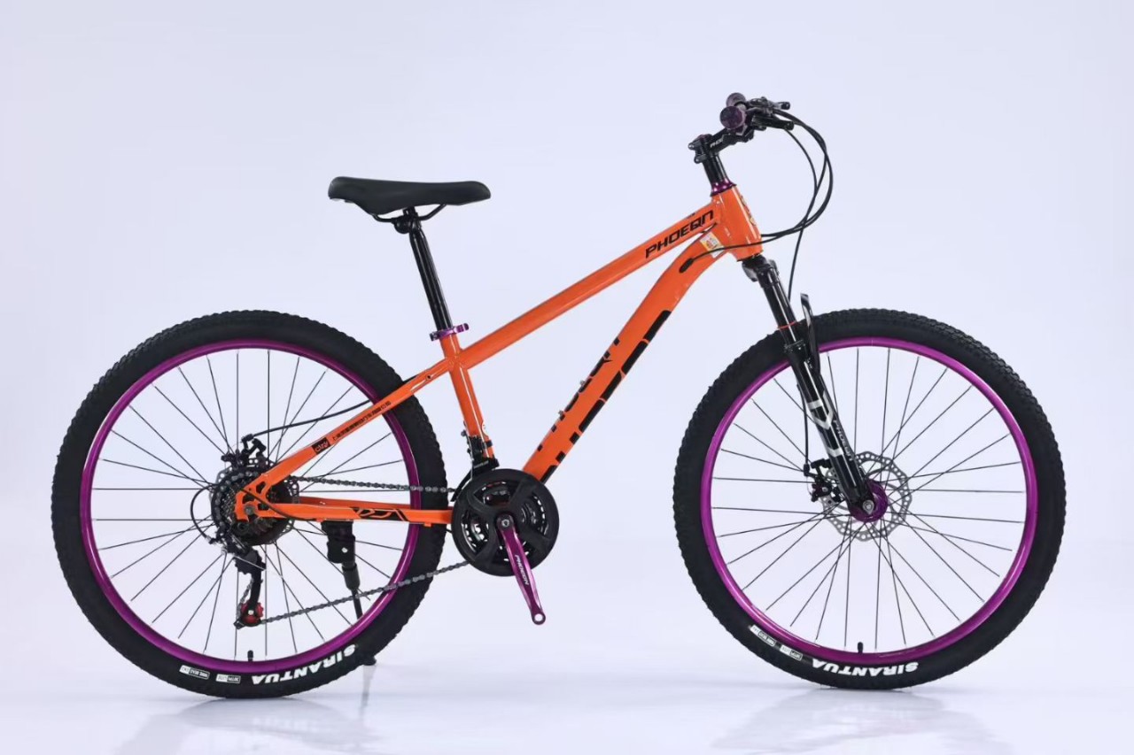Fábrica de cabello recto, 26 pulgadas, bicicleta de montaña, 21 velocidades, coches de montaña para estudiantes de sexo masculino y femenino.