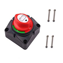 游艇房车二档12-24V电流防漏电保护电瓶旋钮断电开关汽车改装配件