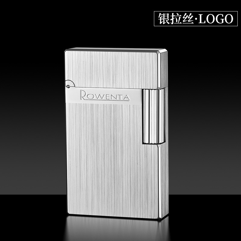 幸運達灯油ライターR10純銅製サイドスライドクリアサウンドライトプレートメンズライター人気商品|undefined