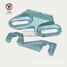 加工：双孔压板 起重机钢轨压板 鱼尾板 焊接双孔压板 压板组合件