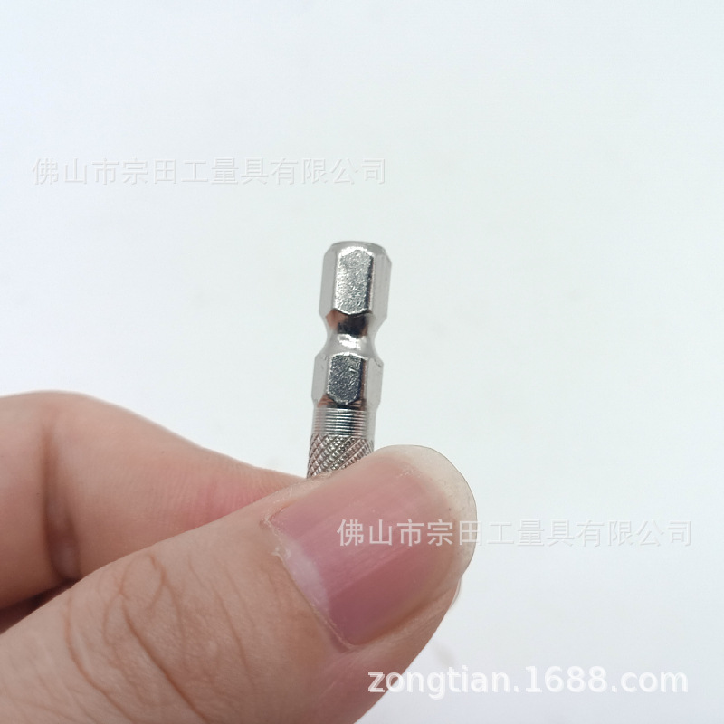 Varilla de extensión en stock al por mayor adaptador de destornillador 6. 3mm a H4MM adaptador de cabeza de destornillador adaptador de varilla