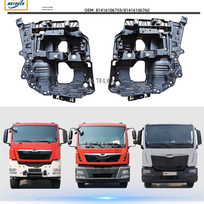 Base de faros 81416106760 81416106759 para MAN TGX TGS piezas de camiones