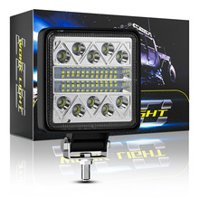 DXZ大视野34LED 方形工作灯 越野车车顶灯 前杠灯工程辅助灯检修