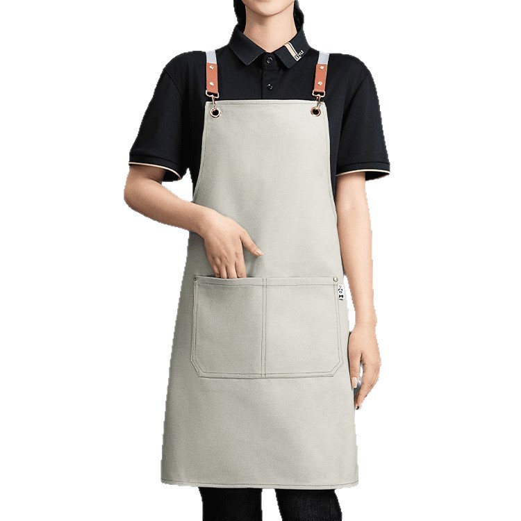 Delantal de Trabajo para Camarero de Poliéster e Impermeable para Catering