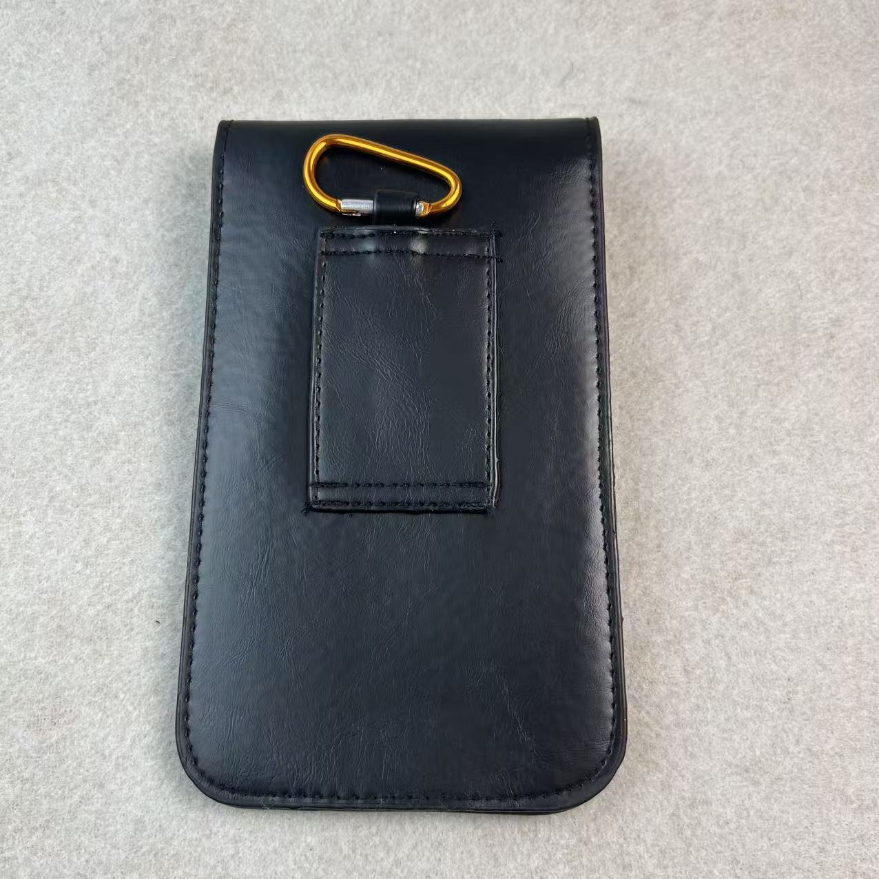 Best-selling Men's Vertical Casual Phone Pouch Belt Bag Slim Mini Multifunctional Sports Crossbody Bag Wholesale