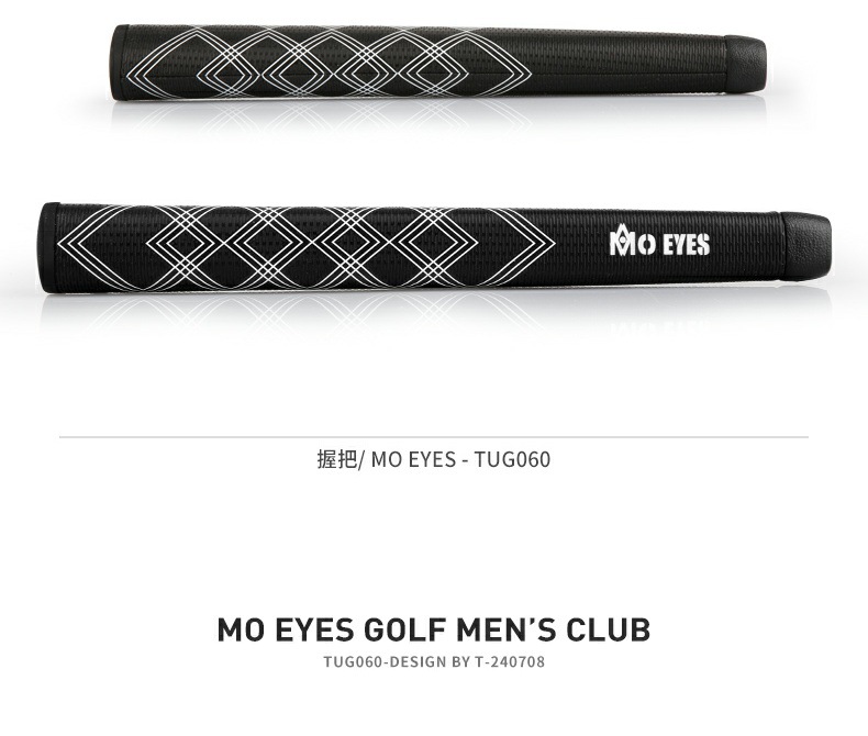 Gậy putter golf Moeyes Magic Eye dạng lưỡi dao S20C rèn mềm — TUG060-Putter vàng đen [với nắp đầu] chi tiết 6