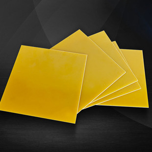 FR4 epoxy resin board high temperature wear-resistant engraving wholesale supply yellow resin insulation board