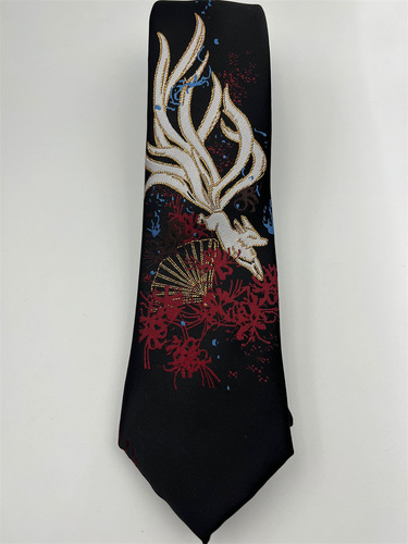 Two-dimensional Japanese nine-tailed fox tie JKDK uniform shirt hand-made all-match fashionable nine-tailed fox tie