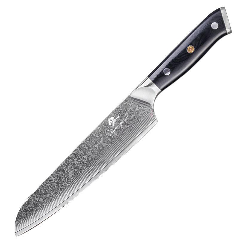 Cuchillo de cocina de acero de Damasco cuchillo de cocina de 8 pulgadas VG10 cuchillo de cocina cuchillo de carne transfronterizo exclusivo para la venta al por mayor