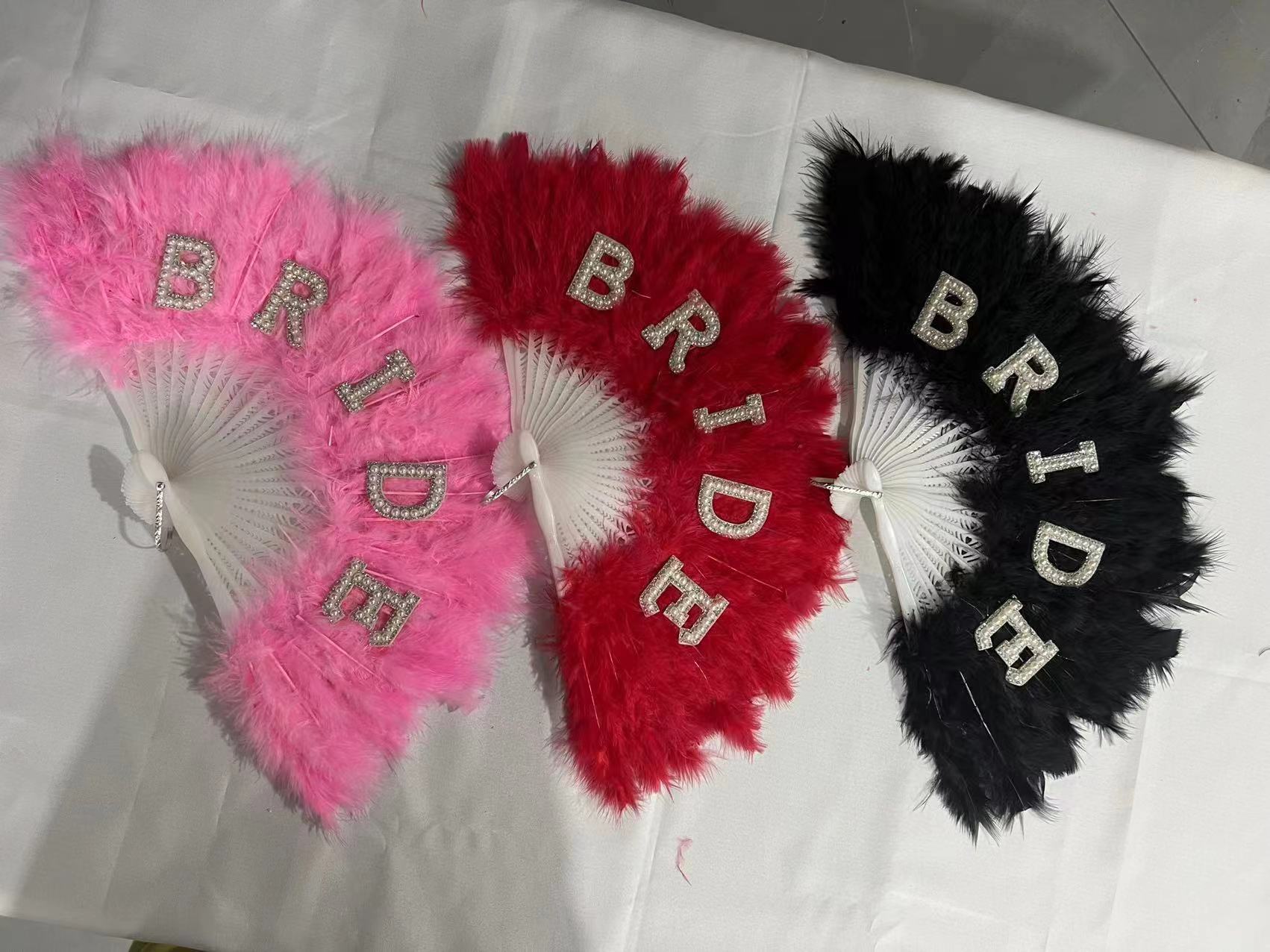 182g Weight 1 Piece Quantity Wedding, Party Occasion wedding season Festival Letter Pattern Elegant, Wedding, Streetwear Style Wedding Season Elegant Wedding Streetwear Letter Feather Wedding Party 8