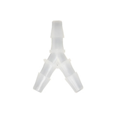 P616Y type connector three-way connector water pipe connector hose 3-way connector PP plastic transparent pipe clamp water distribution water