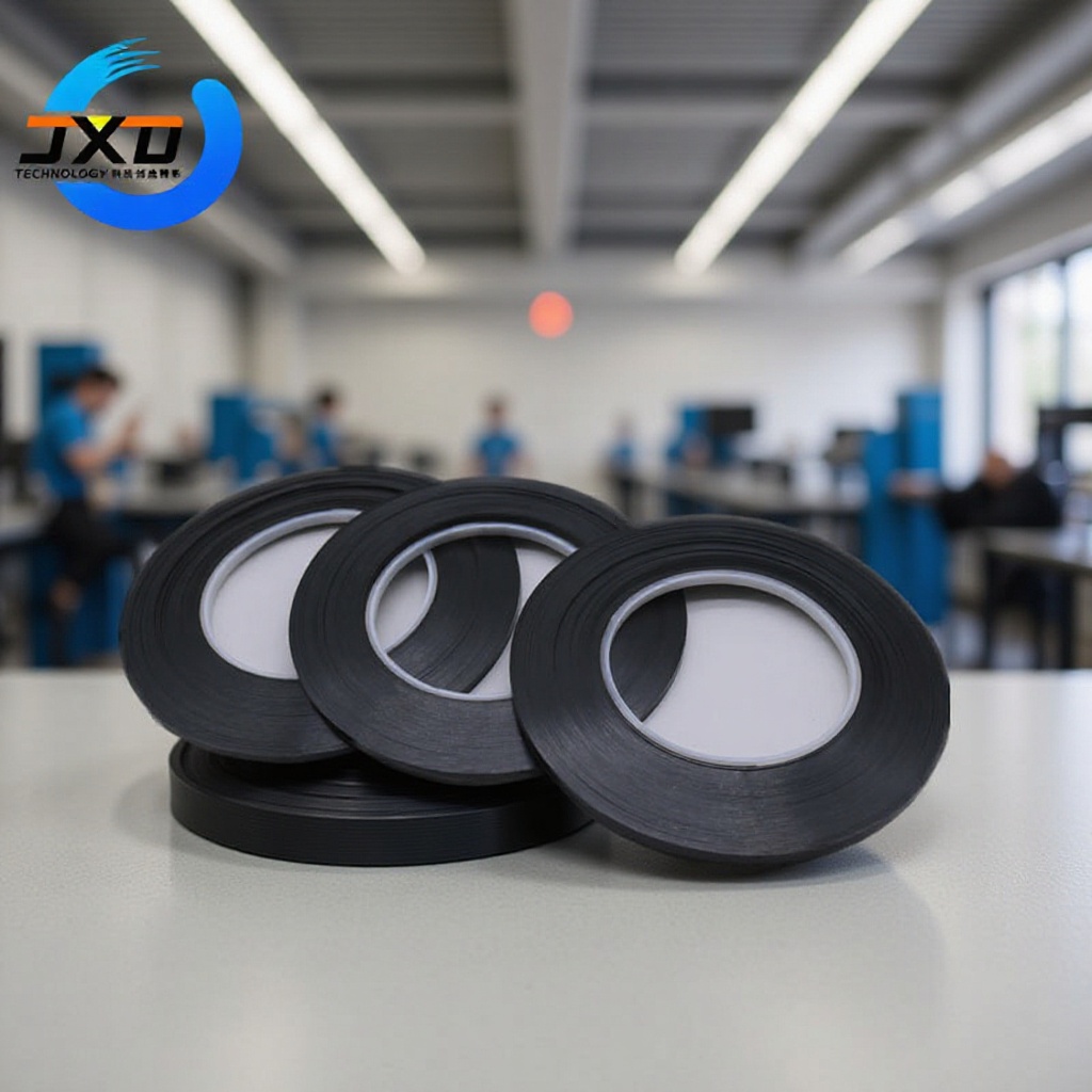 耐温黑色硅胶卷材 高粘防水 可冲切分切 厂家直供