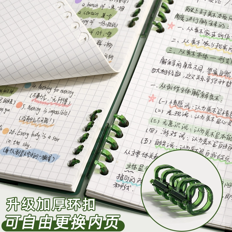 Ноутбук высокого качества для учащихся, книга, notebook, канцелярия, листы отрывные