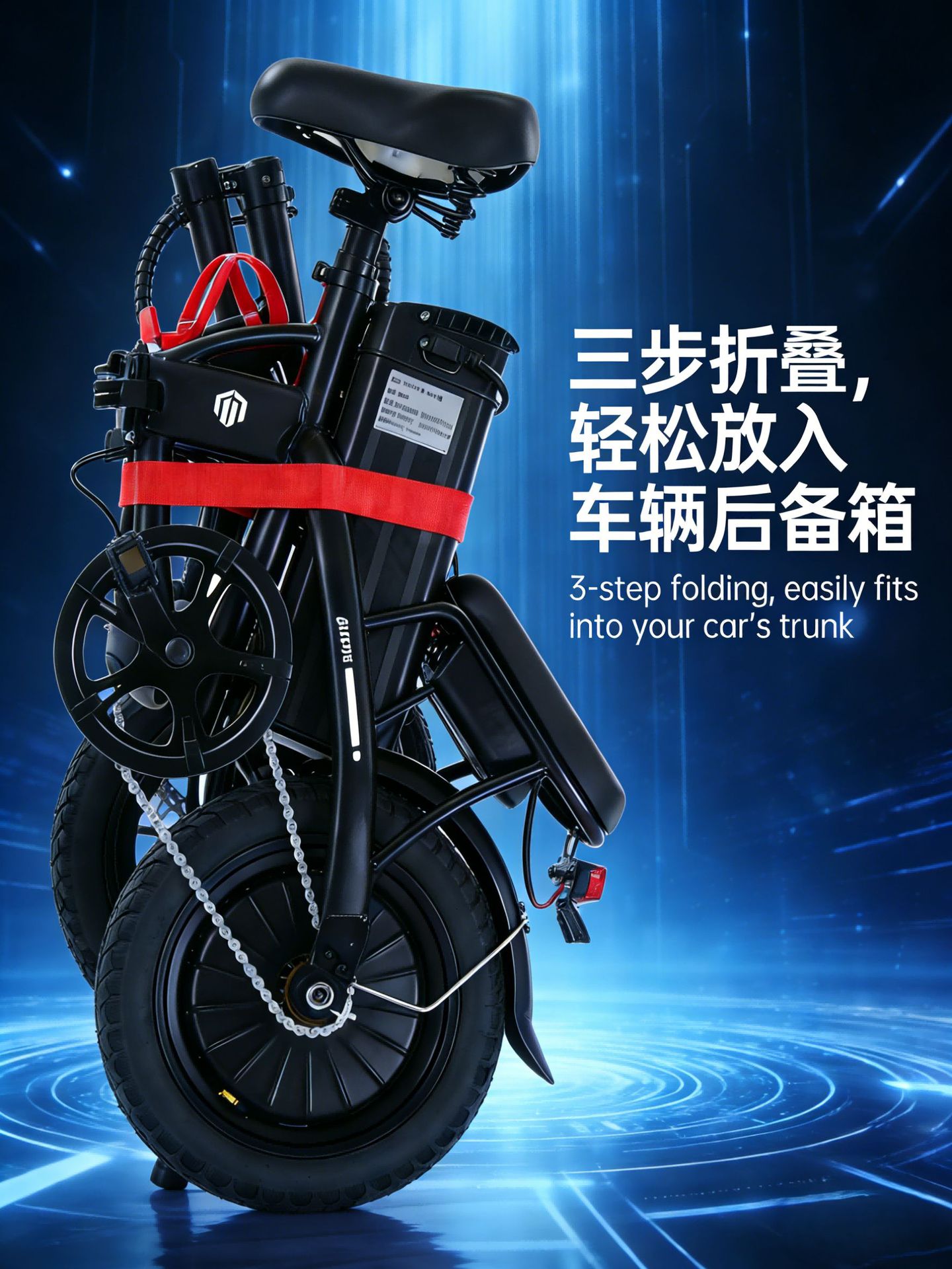 Electric Bicycle Adult Small Folding Electric Vehicle