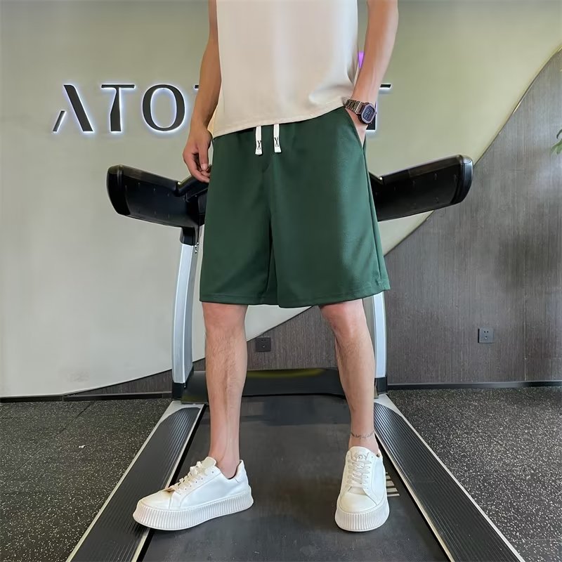 Short décontracté d'été pour hommes, style fin, porte de gros sous-vêtements, culotte courte ample de marque à la mode, Tiktok imprimable_voghion.com