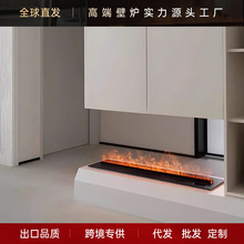 亚马逊定制法式壁炉3d仿真火焰加湿器家用客厅装饰假火炉多功能