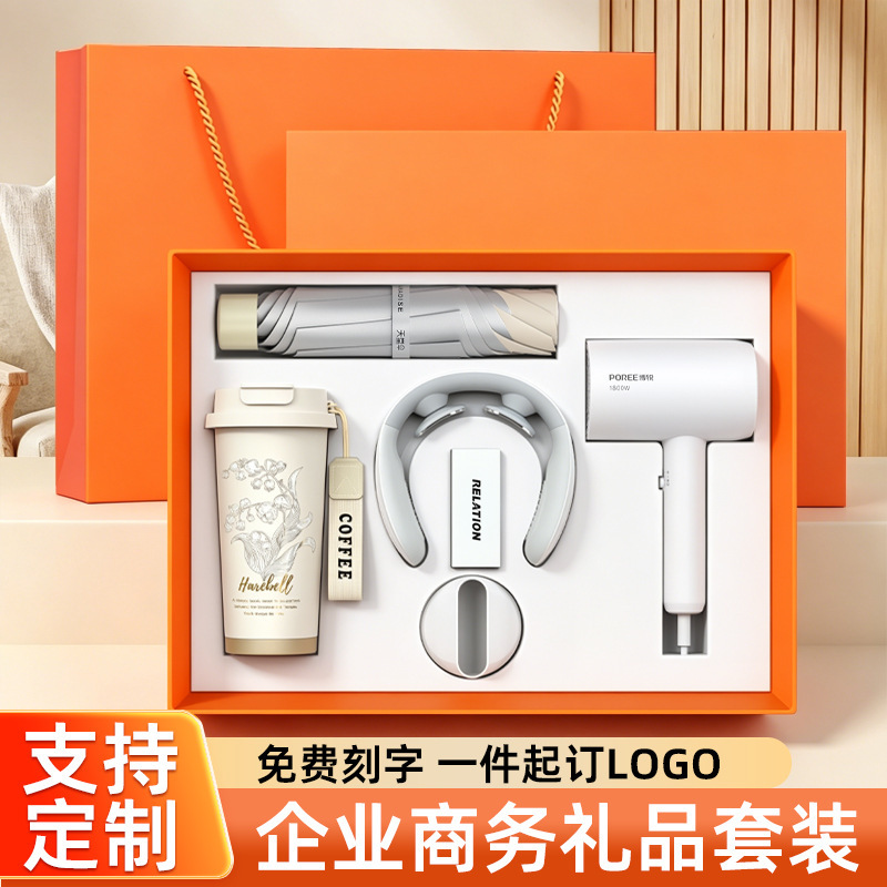 Business Gift Set: Feike Borui Hair Dryer with Custom Logo, Practical Gift for Clients, Souvenir Business Gift Set: Feike Borui Hair Dryer with Custom Logo, Practical Gift for Clients, Souvenir
