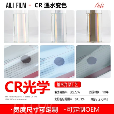 Automotive Film, Crystal Series Car Window Film Changes
