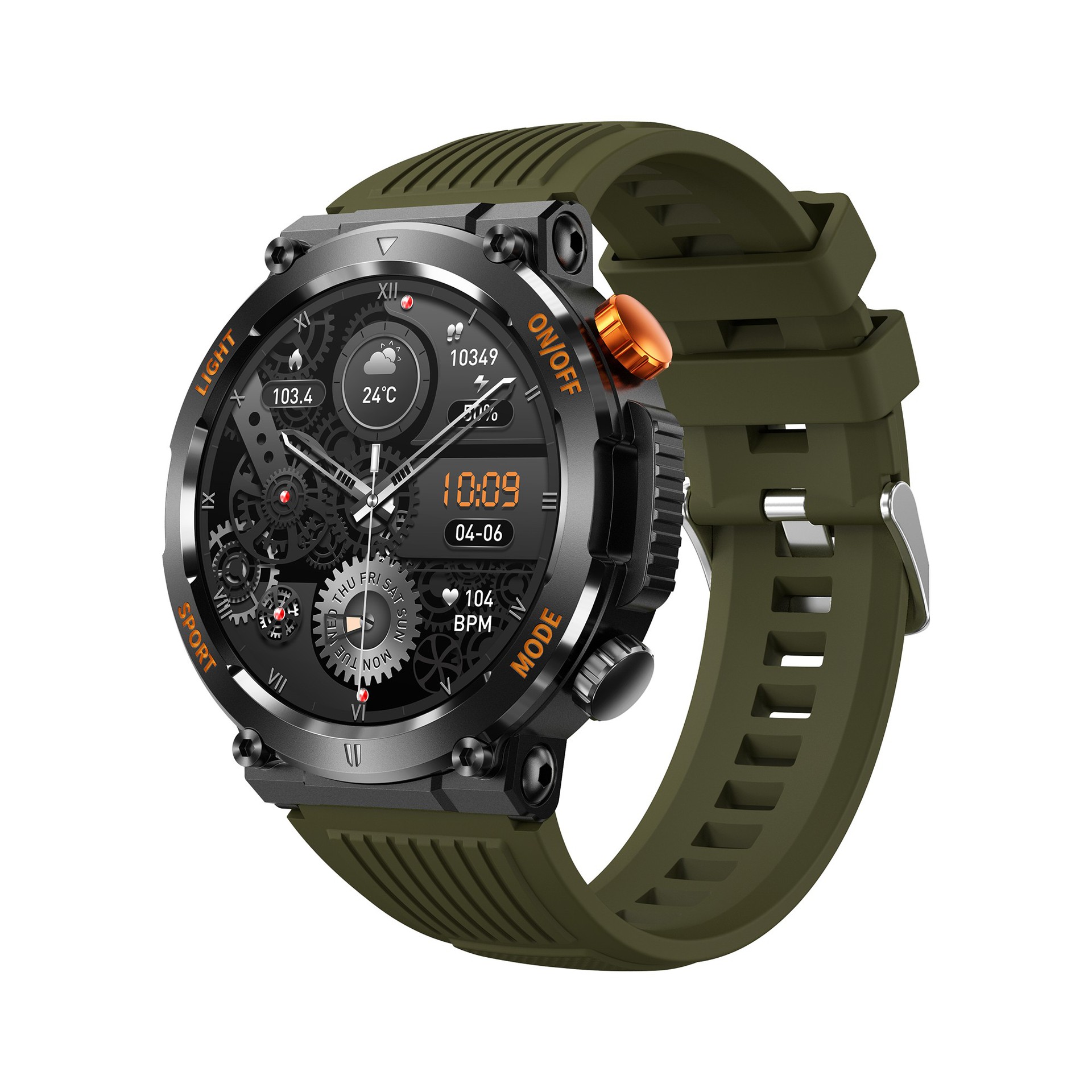 HT17 Smart Watch Bluetooth Calling Outdoor Compass - Picture 8 of 10
