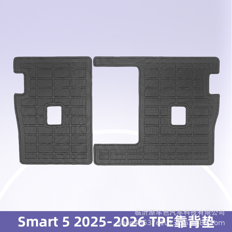 Aplicable a Smart 5 2025 - 2026 3D todo el tiempo material TPE almohadilla de pie de automóvil anti-suciedad almohadilla de colateral image 7