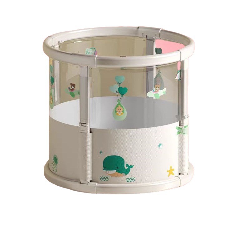 Cubo de baño, bañera de piscina para el hogar, cubo de baño para bebés translúcido, bañera plegable, natación para bebés para niños