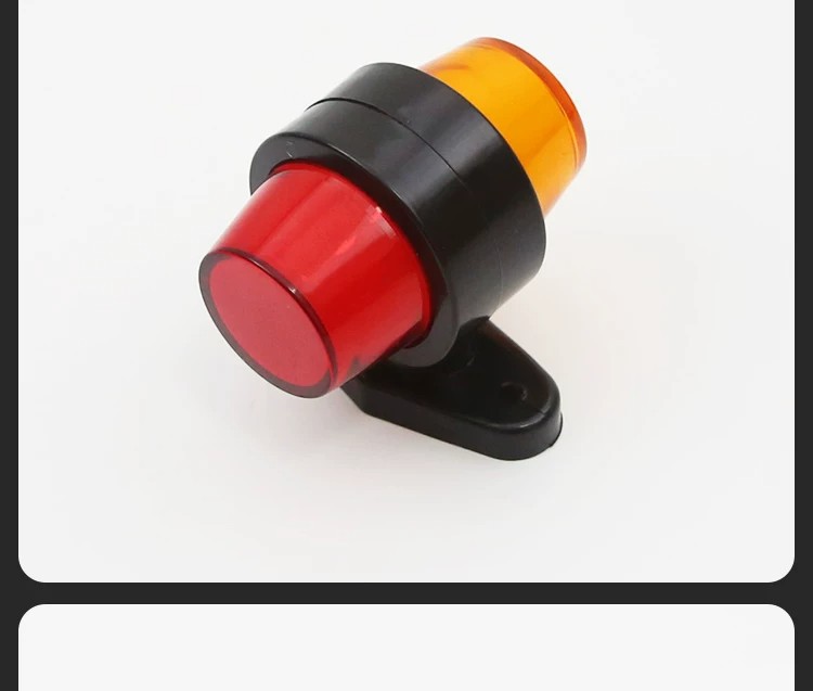 European truck double-sided guide light, 24V signal light, contour light, LED red-yellow light, height indicator light, bidirectional light