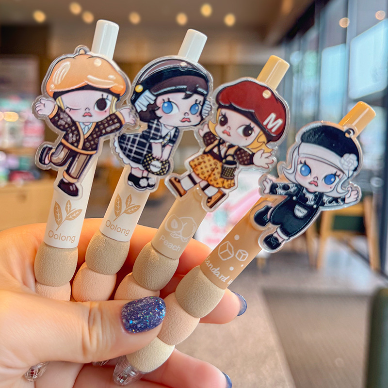 Creative high quality cartoon brand quick dry smooth ballpoint pen…