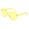 Sunglasses heart-shaped, marine glasses, European style, wholesale