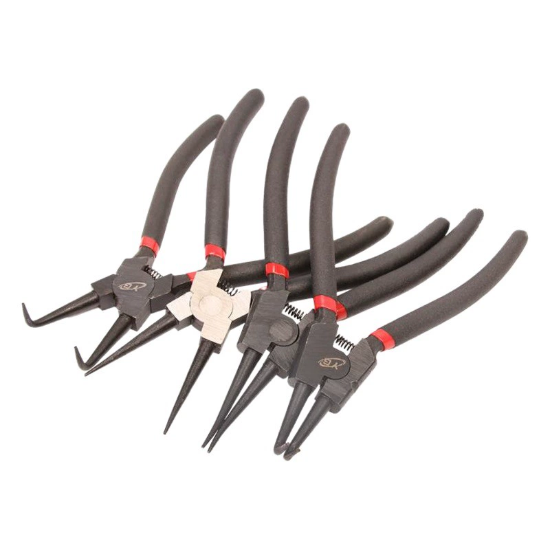 Плоскогубцы для карточных пружин внутренняя карта внешняя многофункциональная внутренняя прямая внешняя прямая внутренний изгиб внешний изгиб 7 дюймов 9 дюймов 13 дюймов плоскогубцы для стопорных колец