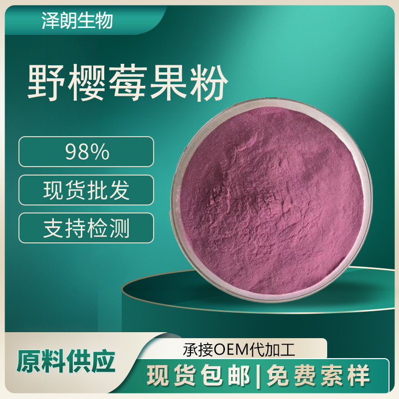 野樱莓果粉 80目-100目 黑果腺肋花楸果粉 新食品原料 不老莓粉