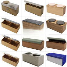 网红无靠背卡座沙发换鞋凳休闲书吧咖啡厅长条凳奶茶店甜品店商用