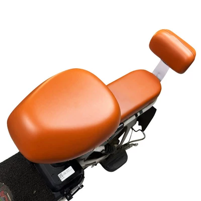 Electric Vehicle Seat Cover, Battery Bike – Electric car cushion - brown-leather-front-seat-coverrear-seat-coverbackrest-cover
