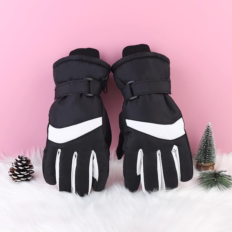 Guantes personalizados con logotipo de texto publicitario para enviar regalos corporativos de invierno para hombres y mujeres guantes calientes impresos personalizados