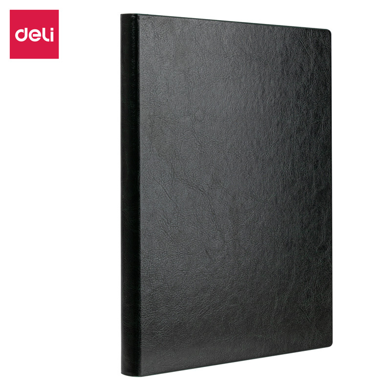 Deli 3185 Notebook papelería Bloc de notas 16K engrosada Oficina reunión libro de registro de 160 páginas