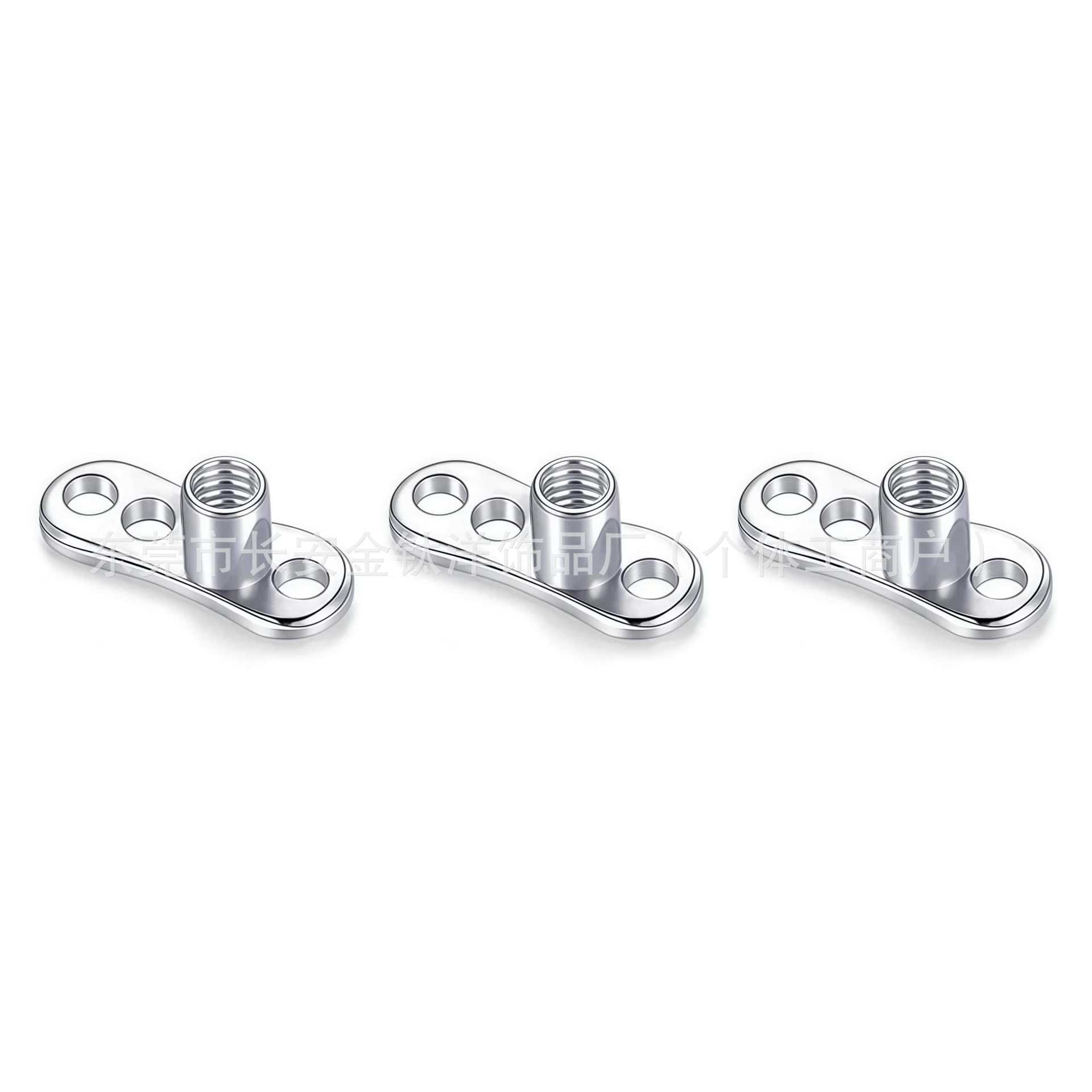 Pointed titanium steel lip stud product view