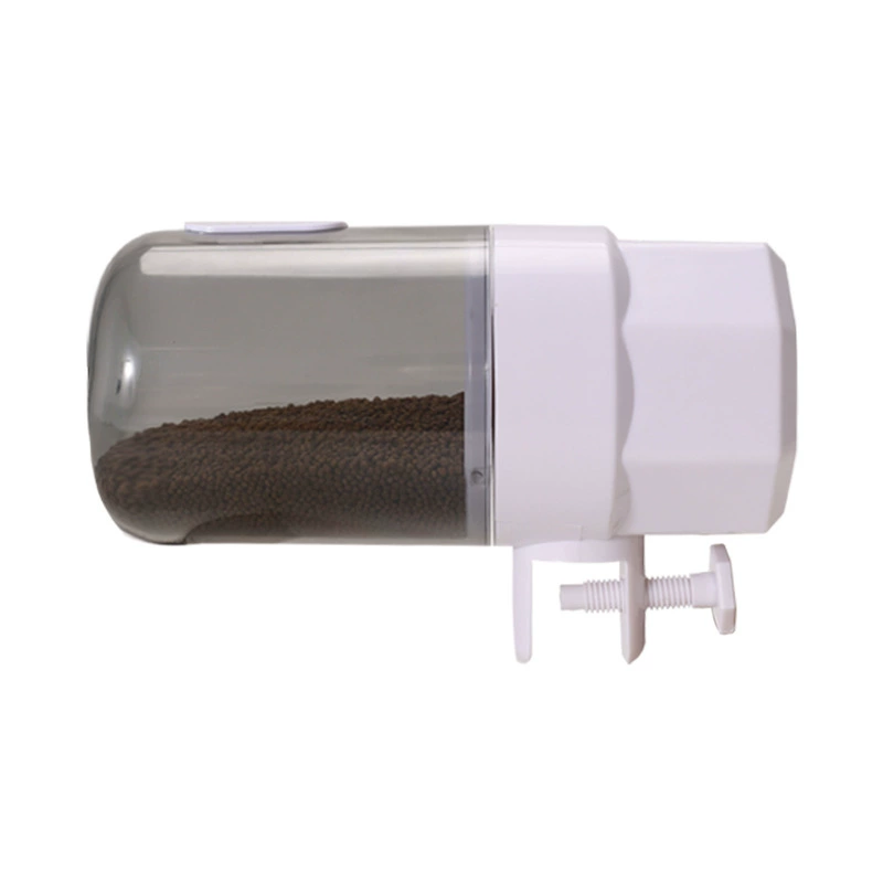 Fish tank feeder white 3 -gear smart timing automatic feeder automatic feeder large -capacity fish feeding