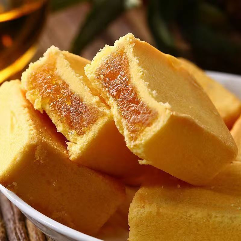 Pineapple Cake Independent Small Package 20g Thin Skin Filling Delicious and Not Greasy Pastry Snack Pastry Pineapple Cake