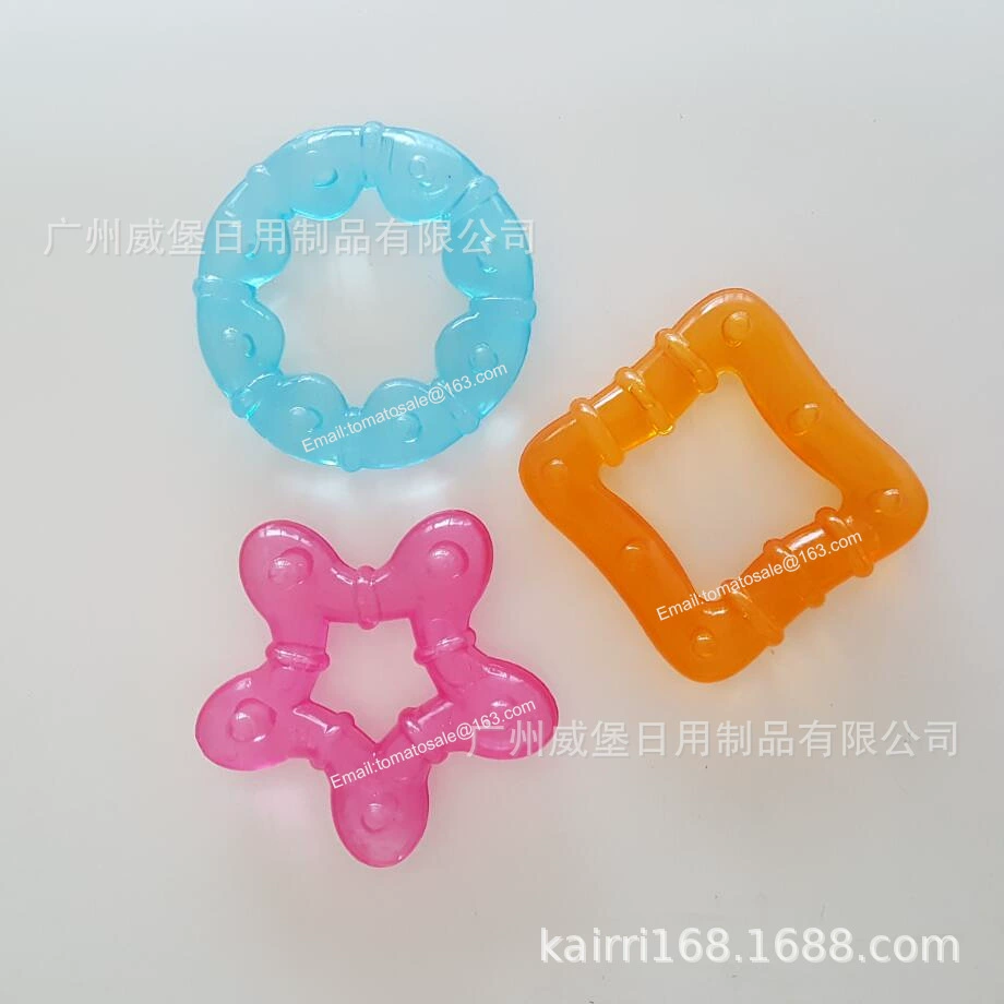Children's teether, game duvet, silicone toy with accessories