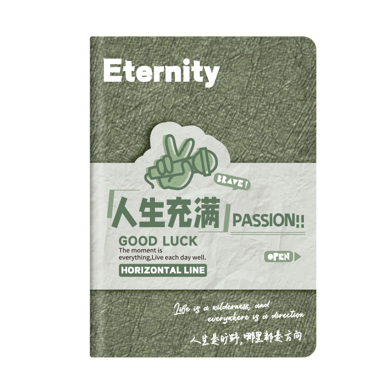 四季年華 A5 ノートブック厚みのあるノートブックソフトレザービジネス学生会議記録簿卸売大学院入学試験日記|undefined
