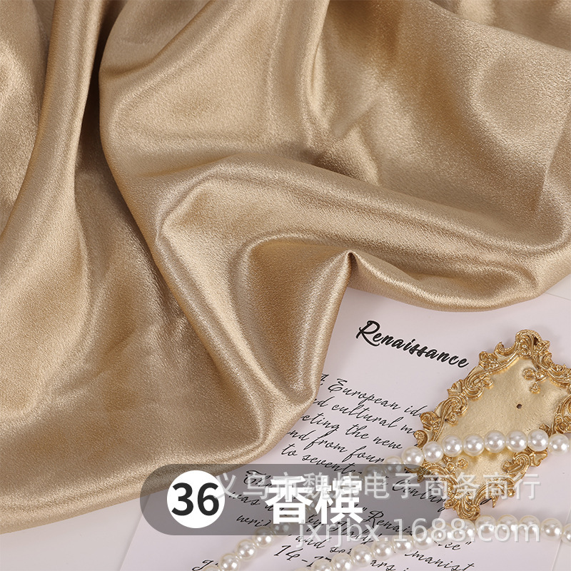 厚い水晶のサテンのサテンの布地のフラッシュのサテンのドレスの女性のワンピースの舞台の服の生地の卸売り|undefined