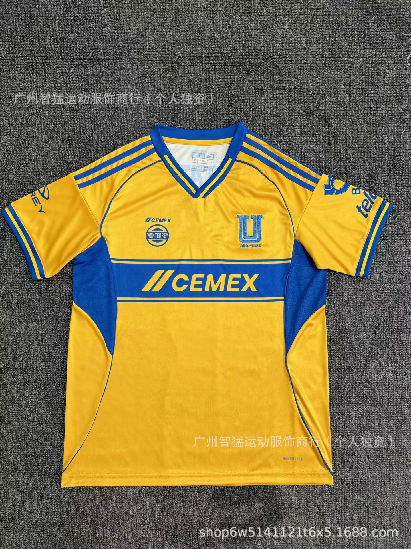 2526 México Superliga América México Pumas Tigres Blue Cross Atlas Monterrey Uniforme de fútbol