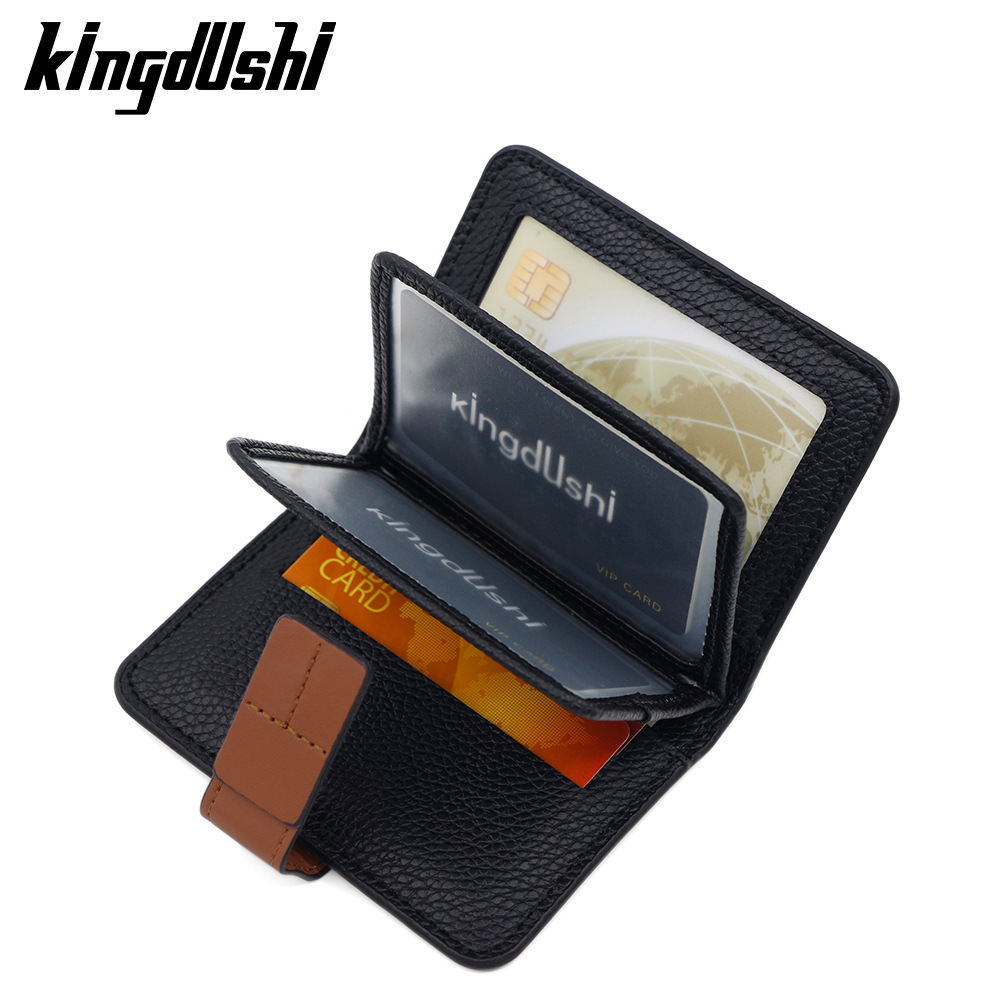 Nuevo tipo de bolsa de tarjetas de licencia de conducir exquisita bolsa de tarjetas de damas bolsa de tarjetas compacta ins viento red nicho diseño de contraste