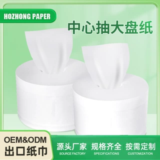 中心抽餐巾纸 中心抽取式纸巾 中心抽卷纸整箱 中心抽专用搽手纸