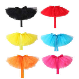 tutu裙成人女装半身裙批发 网纱蓬蓬裙 舞蹈短裙一件代发大裙摆