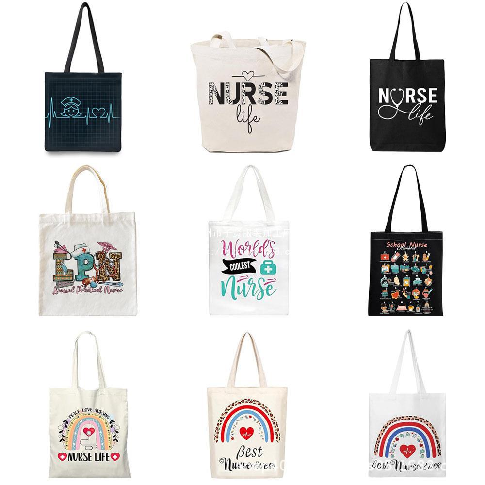 护士 帆布包卡通原宿周边单肩包可爱女生时尚手提包袋斜挎包ins