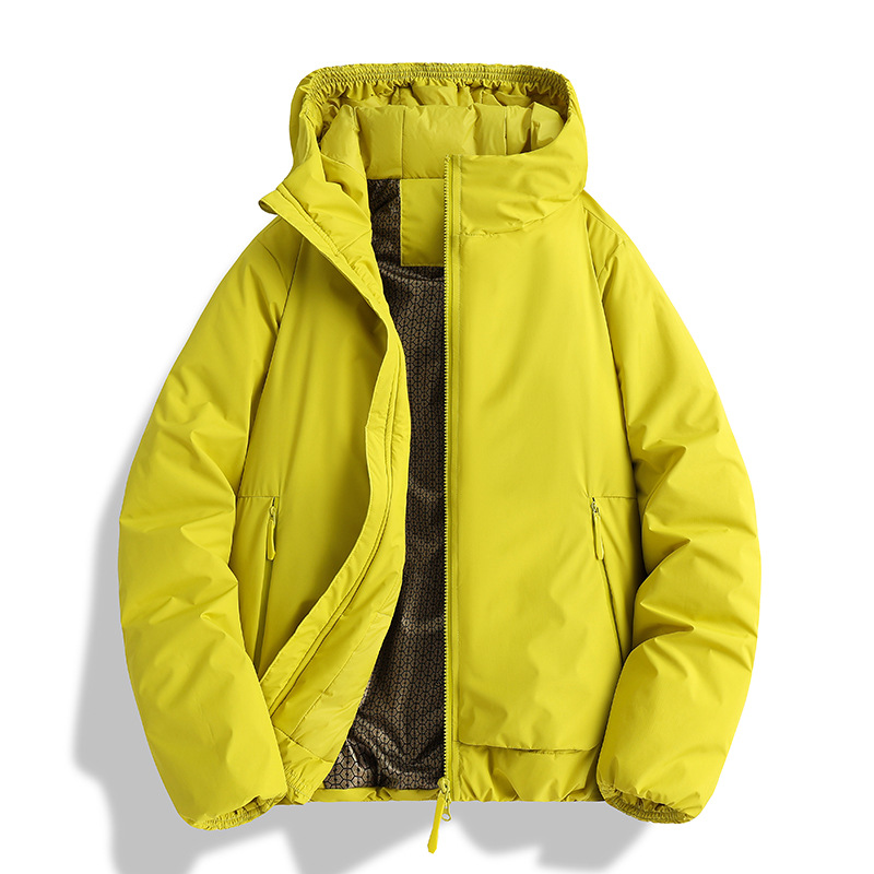 Hooded cotton jacket for men and women, 2026 new winter model, featuring graphene heating technology for warmth, windproof and water-resistant properties