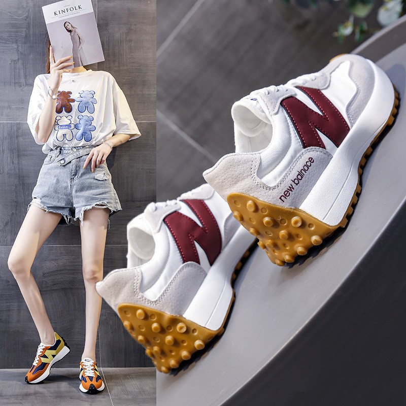 Trendy Chunky Sole Dad Shoes for Women 2025 Spring/Summer New Breathable Casual Sneakers for Students