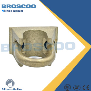 Stainless steel copper aluminum copper insulation clamp factory direct brass clamp U-shaped clamp wiring clamp lightning protection
