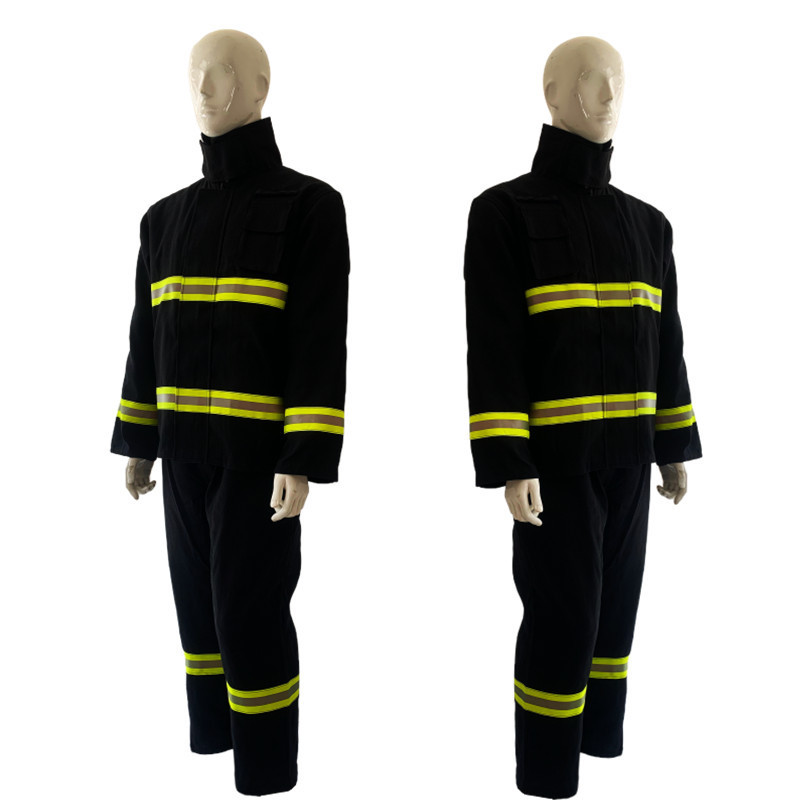 厂家直销02款加棉消防服套装消防灭火防护服套装防火战斗服加厚款